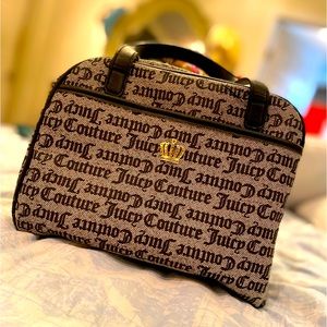 Juicy couture black and gray bag in great conditions